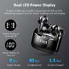 Wireless Earbuds, Bluetooth Headphones 2025 NEW Ear Buds 40H Bass