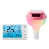 LED LED Pool Thermometers with Solar Charging and IP68 Design