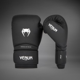 Venum Contender 1.5 Boxing Gloves for Children - Black/White - 8 oz