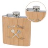 Saying Hoop Premium Quality 100% Emotional Stainless Steel Hip Flask