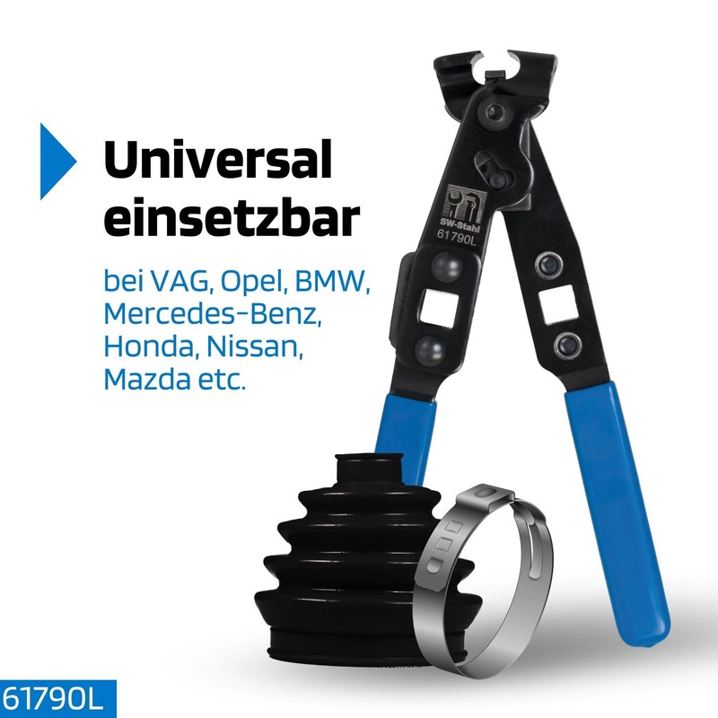 SW-Stahl 61790L Axle Boot Clamp Pliers