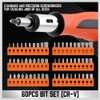 124-Piece Magnetic Screwdriver Set with Plastic Racking, Precision Screwdrivers, Magnetizer,