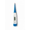 Termómetro Digital Punta Flexible Azul – Medición Oral/Rectal/Axilar • Alarma
