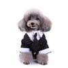 GabeFish Pets Wedding Jackets Suit for Dogs with Bow Tie