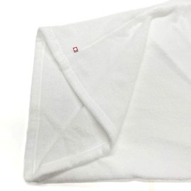 Murakami Towel, Imabari Towel, Pillow Case, 16.9 x 31.5 inches (43 x 80 cm), Tubular Type, Thick, Pile, Plain, Pillow Cover (Off-White)