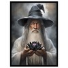MTG (Black Lotus Wizard) - 100ct Matte TCG Card Art