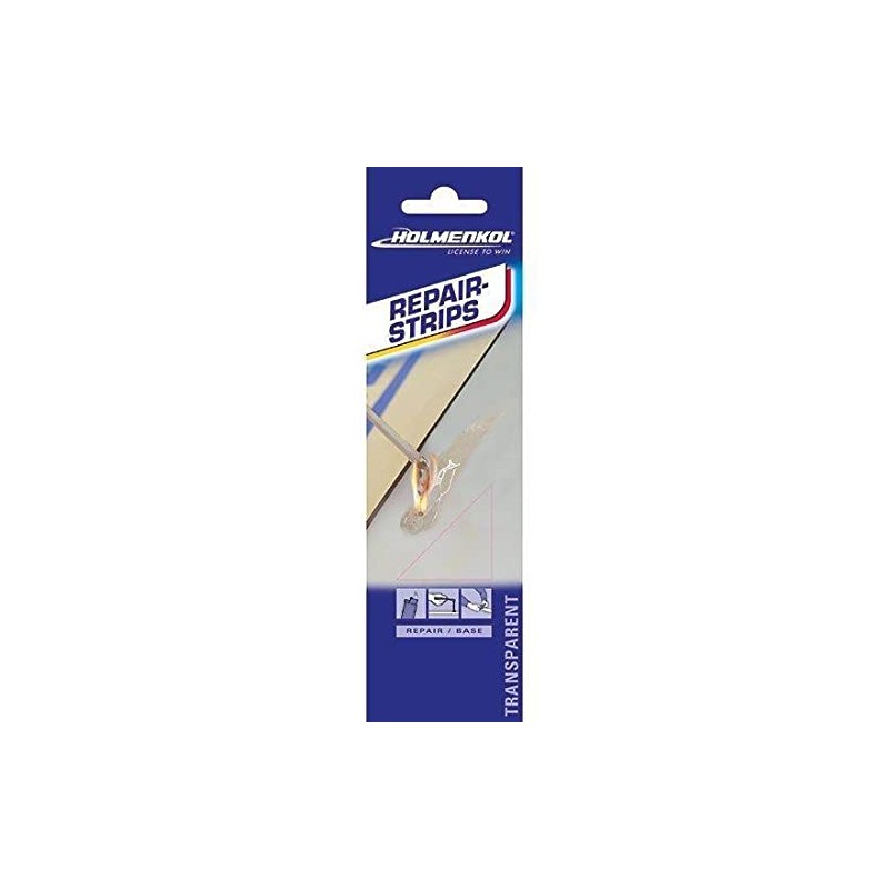 Holmenkol Unisex - Adult Repair Strips Repair Kit, Clear, Pack