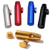 5pcs Metal Leak-Proof Pepper Shakers Set for Salt and Spice