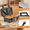 ARLIME 3 in 1 Waffle Maker, 1200W Electric Panini Press