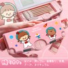 Pencil Case, Elementary School Students, Boys, Pen Case, Magnetic Brush,