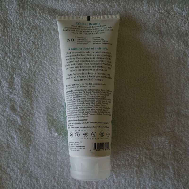 DERMA E Vitamin E Intense Moisture Body Lotion, 8 Oz,