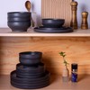 LERATIO Dinner Plates,Ceramic Dinner Plates Set of 6,10.75 inch Large