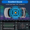 YUANTING 2 Din Car Stereo Radio Player 1080P 7" Screen