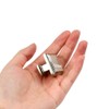 FOCCTS 5 Pack Cabinet Knobs Brushed Nickel, Kitchen Cabinet Hardware