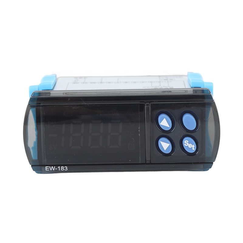 Universal Temperature Controller Dual Display Window Microcomputer Thermostat for Cooling