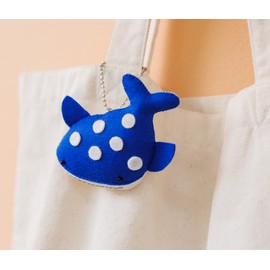 Sunfelt MTM-7 Children's Craft Kit Series, Minimofuu Toy Mascot, Sea Whale Shark