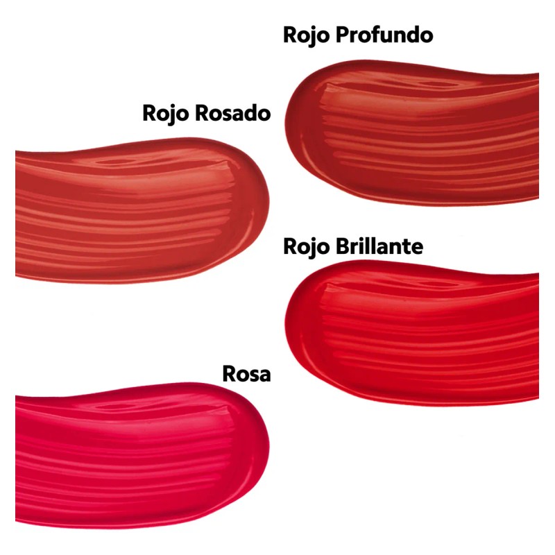 Kit Tintas Ouo Lunabel Microblading 4 Tonos Labios 7.5ml Color