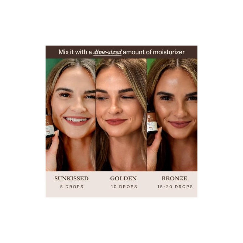 Beauty by Earth Self Tanning Drops - Face Self Tanner