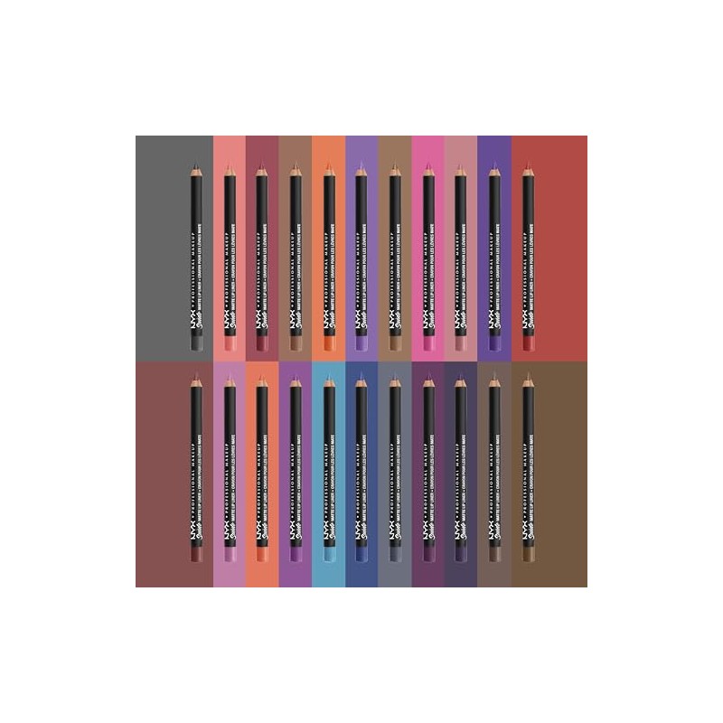 NYX Professional Makeup, Suede Matte, Lápiz delineador de labios, Tono