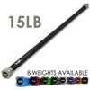 Yes4All Total Body Workout Weighted Pilates Bar, Body Bar For
