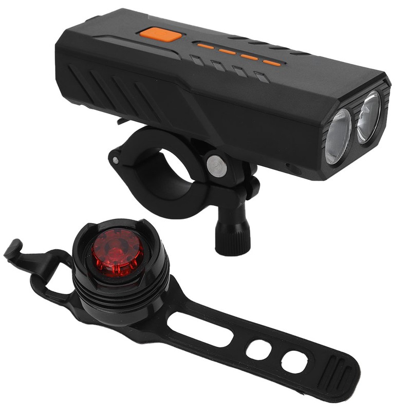 Portable USB Rechargeable Bike Front Light Bicycle Taillight Cycling Light