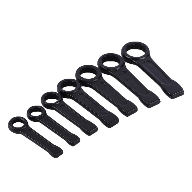 Slogging Ring Spanner 24-55mm Box End Wrench Metric Single Ring