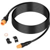 ‎Replace for Garmin 010-11617-32 Transducer Extension Cable 12-Pin Fits for