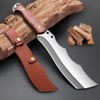Outdoor Short Machete with Sheath for Cutting Trees, for Yard