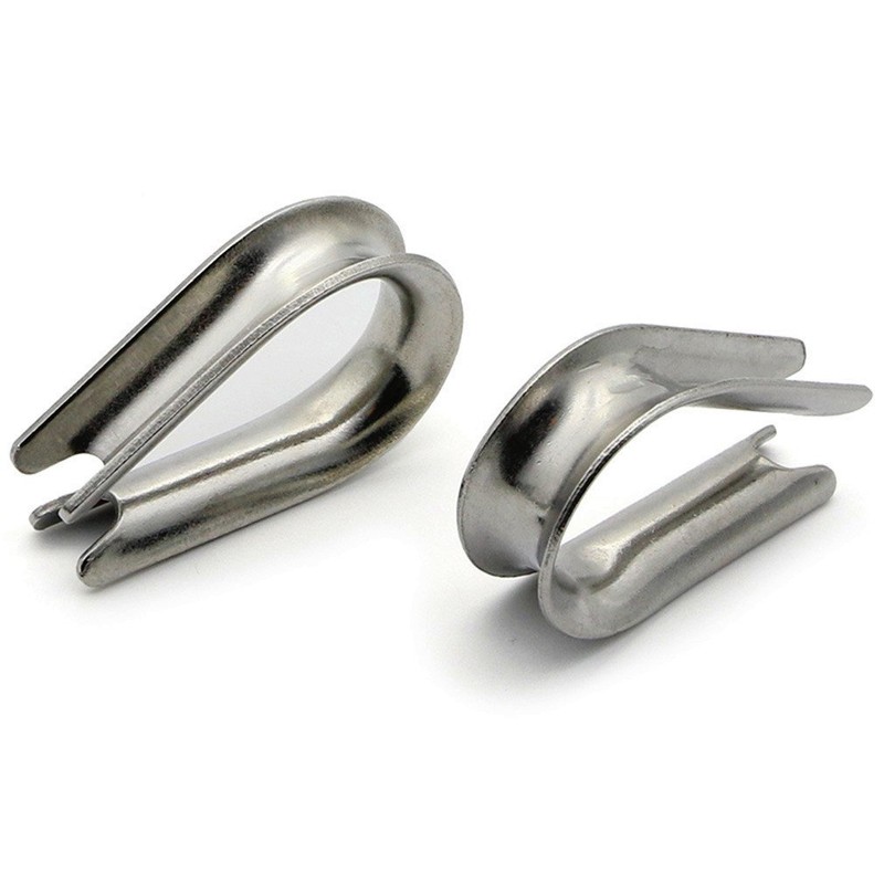 3mm Wire Rope Thimbles for 4mm wire Marine Stainless Steel