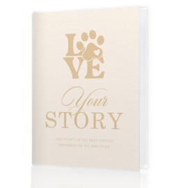 HUKINE Dog Photo Album 4x6, Cute Pet Dog Puppy Memory Book Keepsake, Dogs Mom Dad Lover Gifts Small Photo Album Book with 18 Pockets Hold 36 Pictures