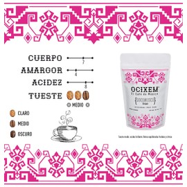 OCIXEM, Café en Grano Soconusco, Chiapas, 454 gramos