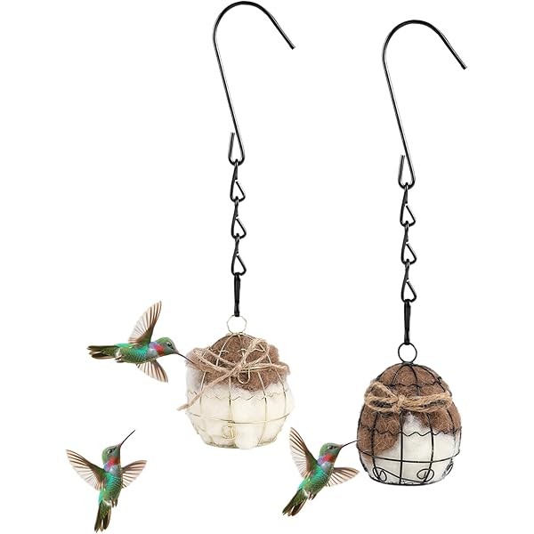 Bird Nesting Material, Hummingbird Nesters, Natural Alpaca Wool Material for