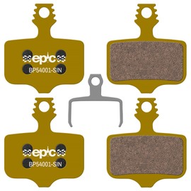 epic Disc Brake Pads for SRAM Rival, RED, Apex, Force, Level T/TL/TLM, XX Brakes | Organic, Semi-Metallic, Sintered, Ceramic, E-Bike Options | Quiet, Durable, High-Performance | 2 Sets (Sintered)