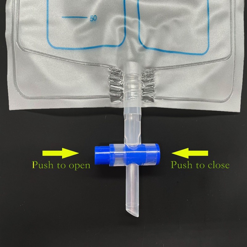 Wearable Reusable Urine Bags for Men- 2 Urine Catheter Drainage