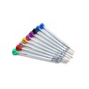 CENPEK 9Pcs Precision Watch Flat Blade Slotted Screwdriver Set Watchmakers