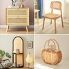 Rattan Webbing Roll, 16 x 118 Inch Woven Open Rattan