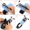 Beautyflier PU Leather Stethoscope Holder with Clip for All Models: