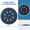 S SATC Replacement Sander Pads 5 Inch 8 Hole Hook