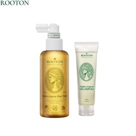 ROOTON Alpha Erguen Hair Tonic 150ml + Shampoo 70ml Set 2items