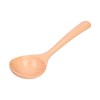 5Pcs Soup Spoons, Wood Soup Spoons Wooden Spoons for Eating
