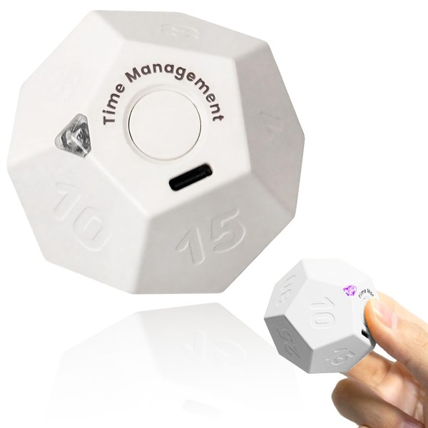 PIENSE Timer, Kitchen Timer, Study Timer, 1-90 Minutes, Cooking, Interval,