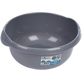 Wham Casa Round Washing Up Bowl 28cm Silver Pack of 3 11265