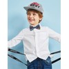 Alizeal Banded Adjustable Length Pre-Tied Boys Bow Tie for Birthday