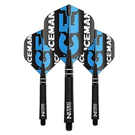RED DRAGON Gerwyn Price Iceman Flight & Stem Combo Pack 2 (3 sets per pack)