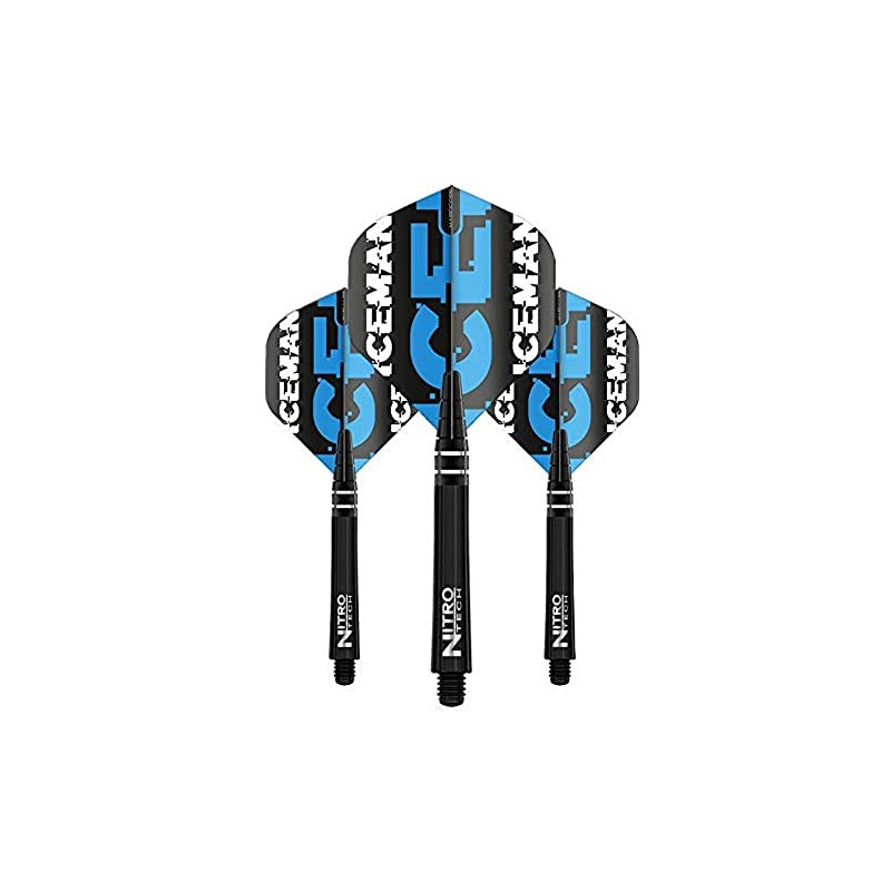 RED DRAGON Gerwyn Price Iceman Flight & Stem Combo Pack