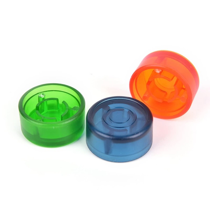 Geieold 20Pcs Effect Pedal Protection Caps Colorful Guitar Effect Pedal