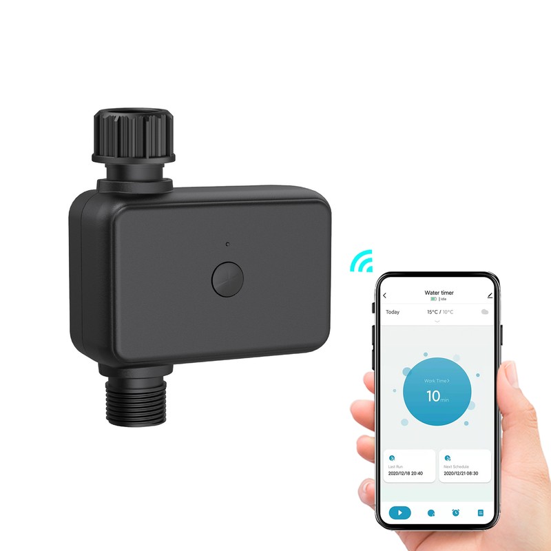 Smart BT Watering Timer Hose Faucet Sprinkler Timer with Rain