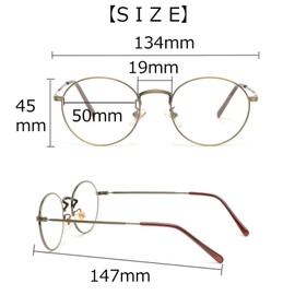 Nanala TY3547 Round Sunglasses, Round Glasses, Color Lens Sunglasses, Oval Date Glasses, Stylish, Fashion, Case Included, Men's, Women's,, antique silver/clear