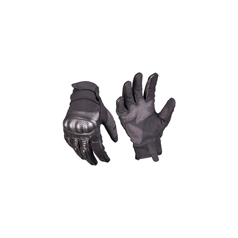 Mil-Tec Men's Leather Gloves Gen 2 Black size L