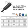 Heat Shrink Tube 3:1 Black Various Diameters and lengths of